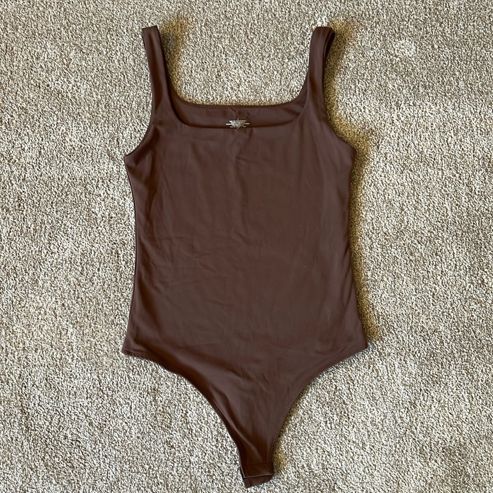 Women's Brown Body Suit Sz S